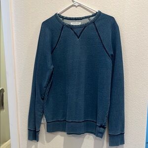 Everlane Men's Deep Blue Crewneck Sweater